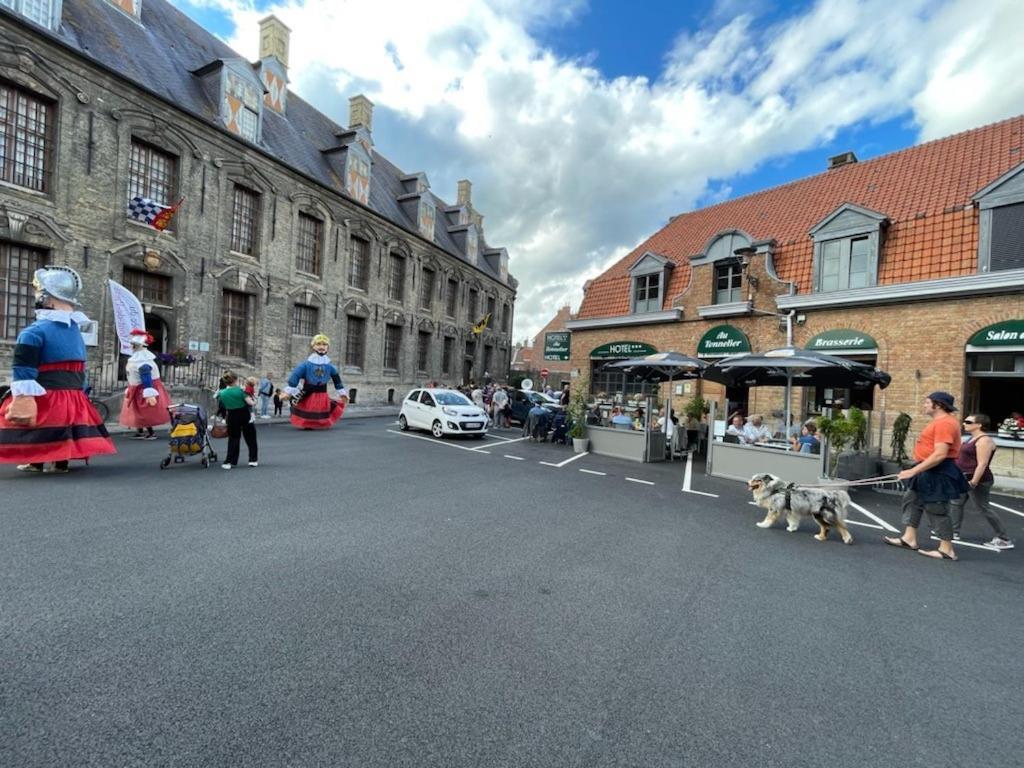 Hotel - Restaurant Au Tonnelier Bergues Kültér fotó